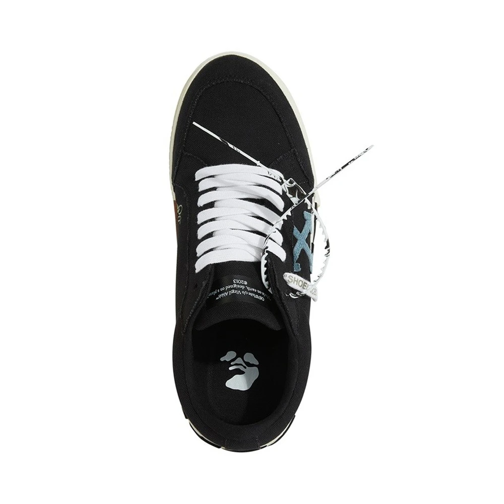 OFF WHITE 黑色男士帆布鞋 OMIA085F21FAB001-1045 商品