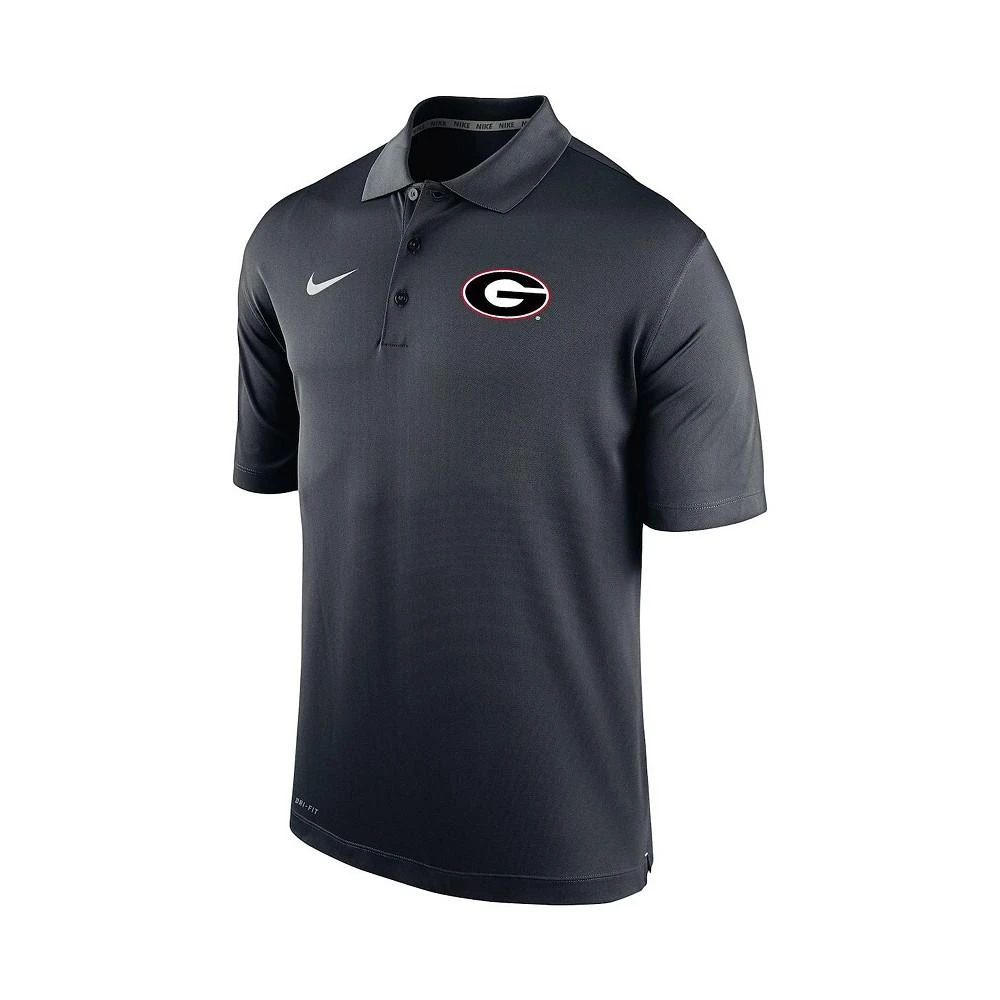 商品NIKE|Men's Black Georgia Bulldogs Big and Tall Primary Logo Varsity Performance Polo Shirt,价格¥535,第3张图片详细描述