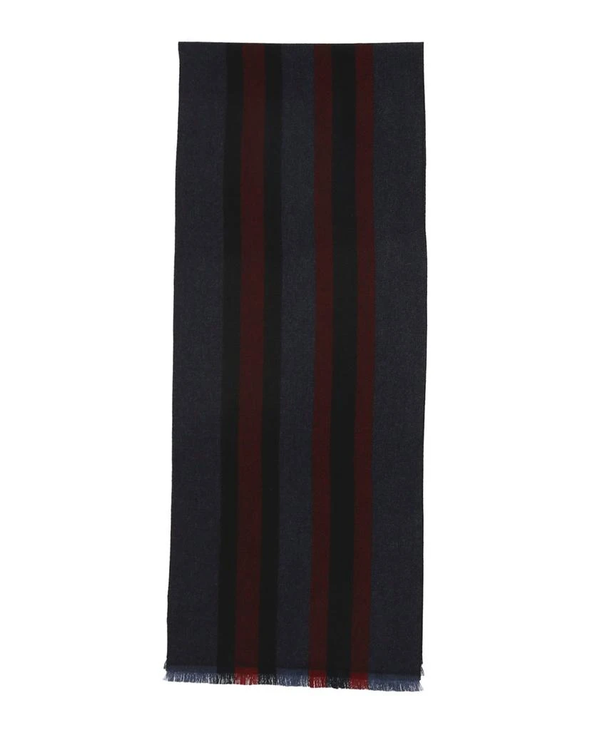 商品Gucci|条纹羊毛真丝围巾,价格¥1472,第1张图片