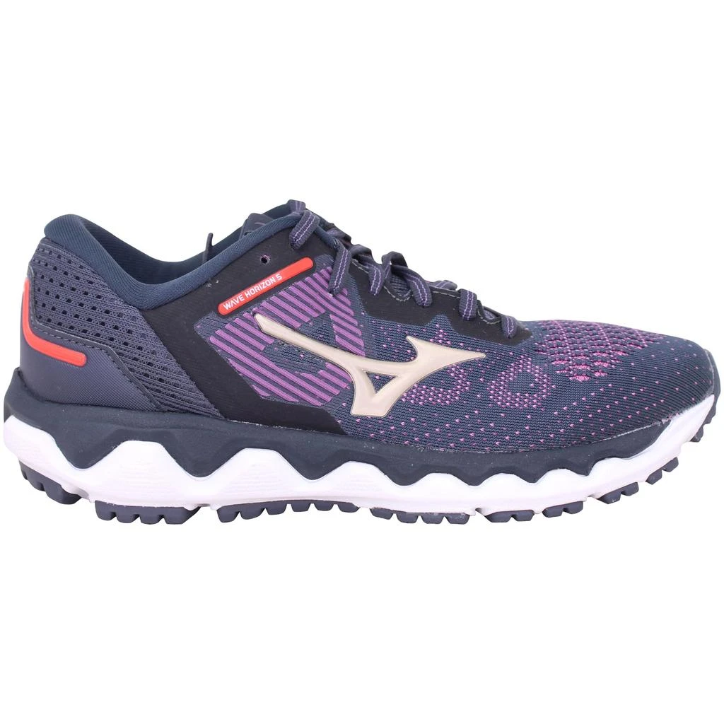 商品Mizuno|Mizuno WAVE HORIZON 5 Pop Violet/Platinum Gold  J1GD212642 Women's,价格¥764,第1张图片