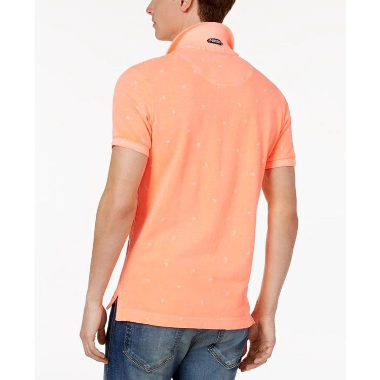 商品Superdry|Men's Textured Palm Tree Polo,价格¥202,第1张图片