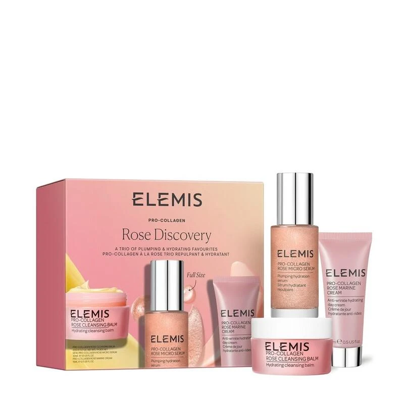 商品ELEMIS|Elemis 艾丽美 玫瑰胶原精华系列套装,价格¥1207,第1张图片