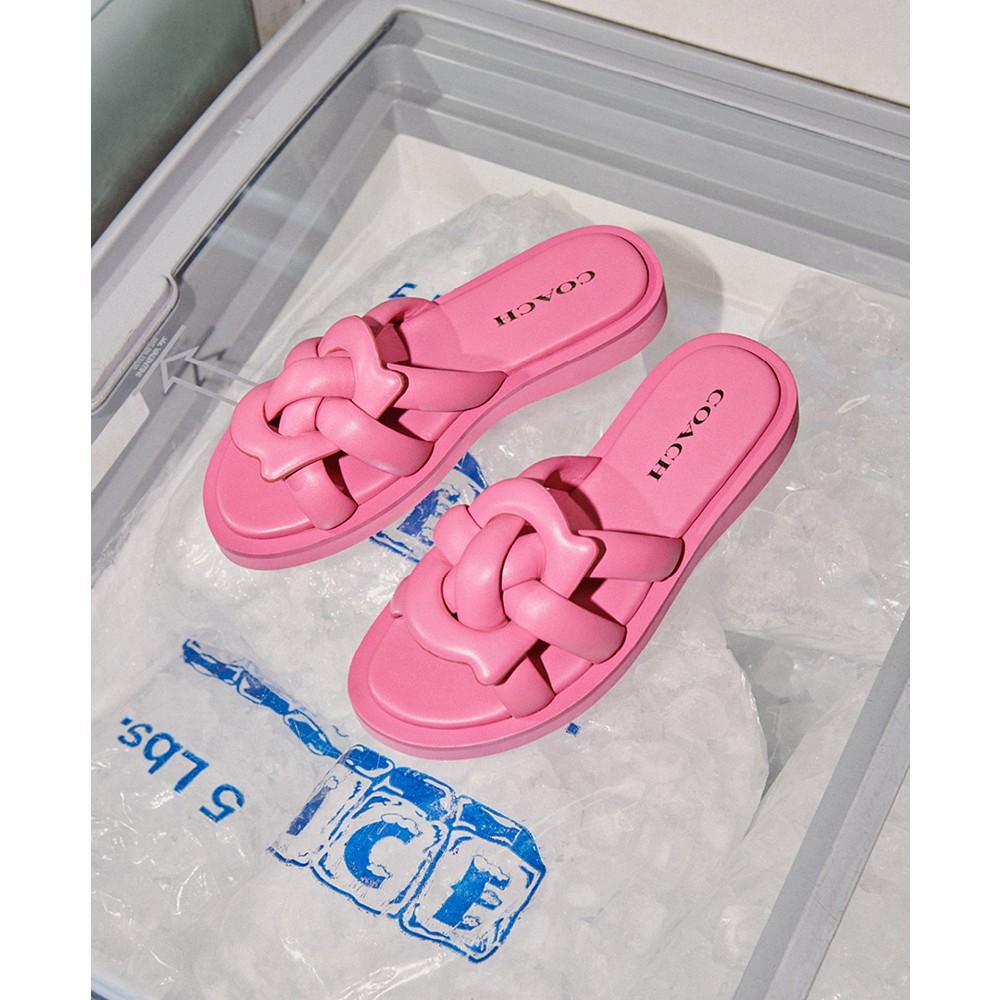 Women's Georgie Soft Signature Slide Sandals商品第7张图片规格展示