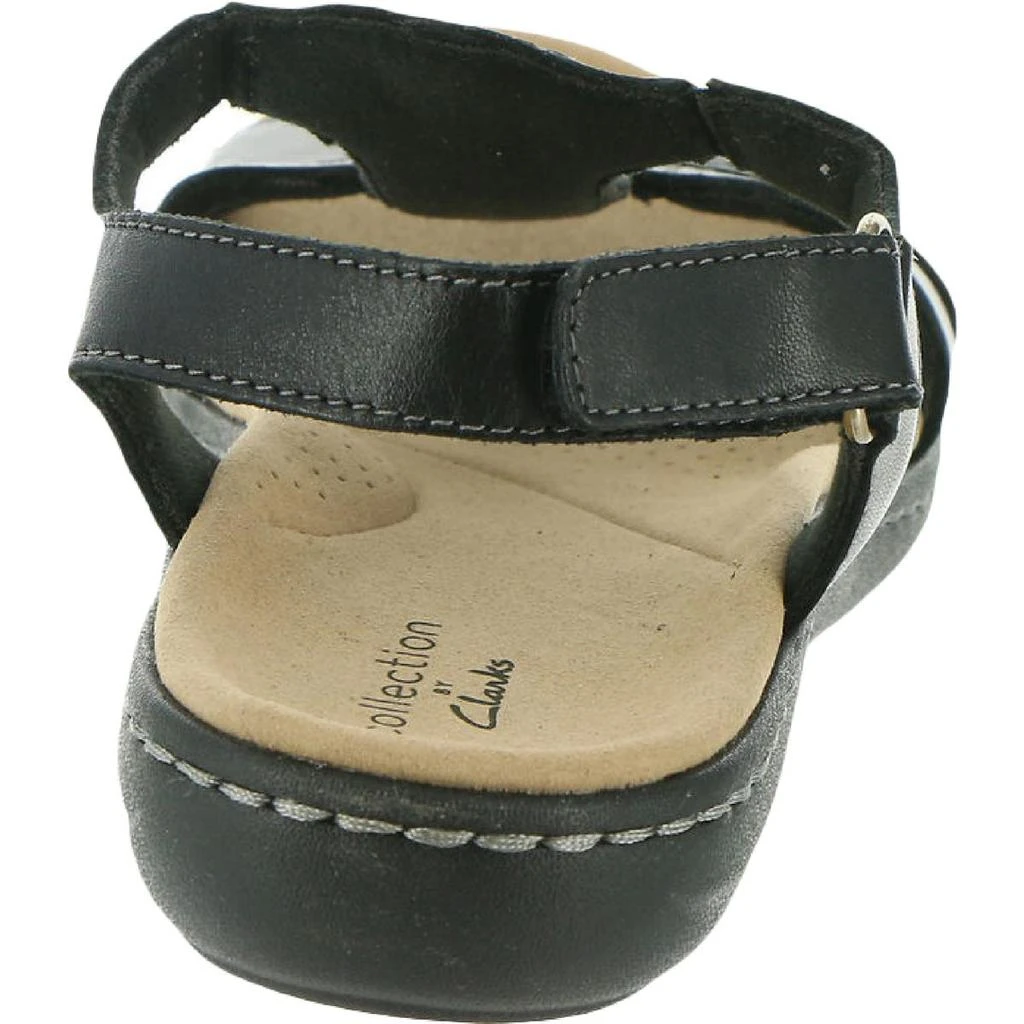 商品Clarks|Clarks Womens Laurieann Kay Faux Leather a Flat Sandals,价格¥530,第3张图片详细描述