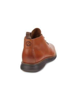 2.Zerogrand Leather Chukka Boots商品第3张图片规格展示
