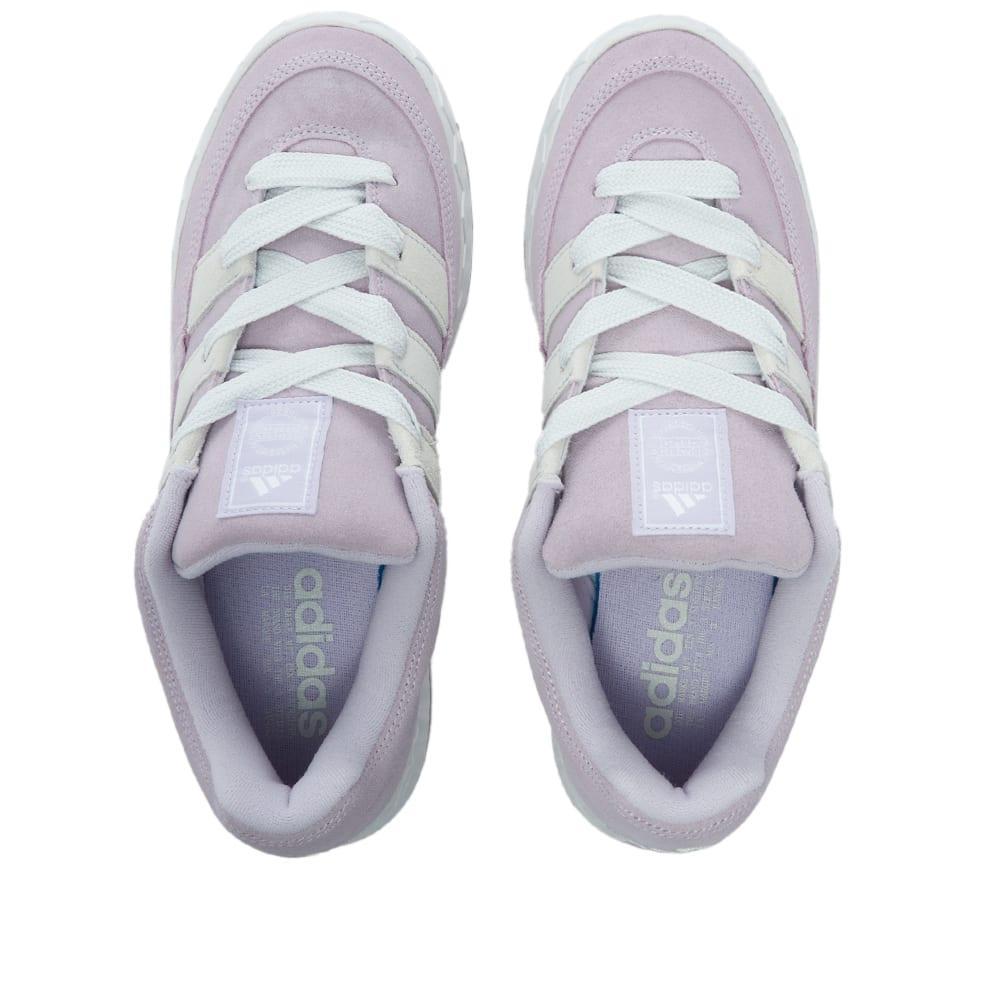 商品Adidas|男款 Adimatic 休闲鞋 白紫色,价格¥495,第7张图片详细描述