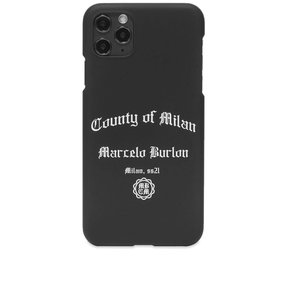 商品Marcelo Burlon|Marcelo Burlon County Degree iPhone 11 Pro Max Case,价格¥199,第1张图片