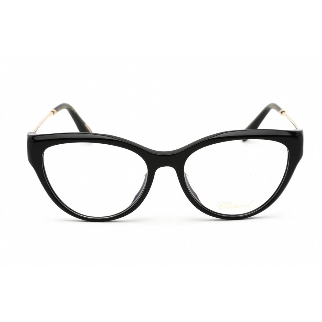 商品Chopard|Chopard Women's Eyeglasses - Clear Demo Lens Black/Gold Plastic Frame | VCH323S 0700,价格¥2103,第2张图片详细描述