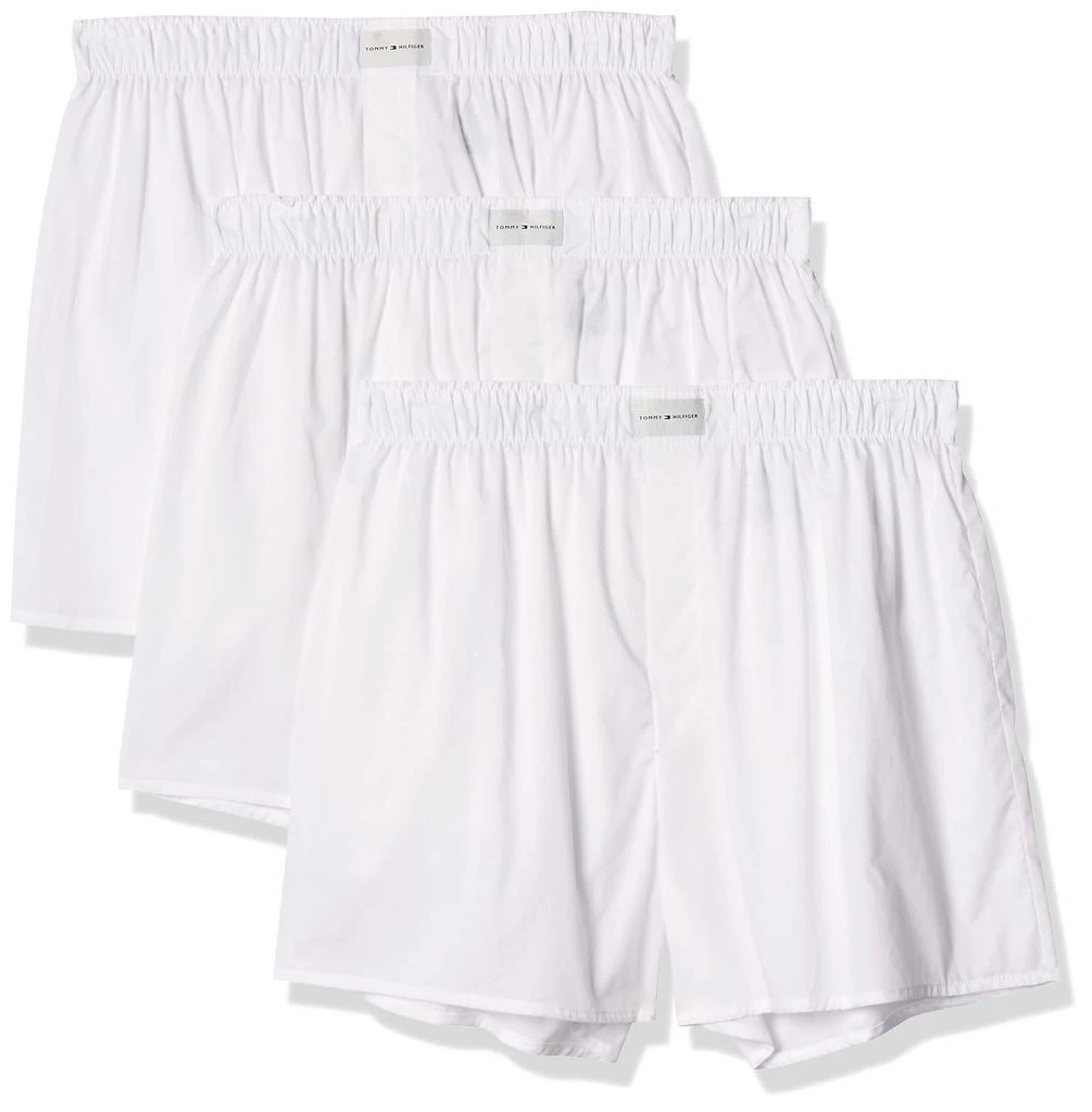 商品Tommy Hilfiger|Tommy Hilfiger Men's Underwear Multipack Cotton Classics Woven Boxer,价格¥370,第1张图片