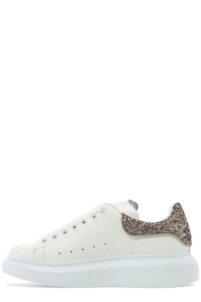 商品Alexander McQueen|Alexander McQueen Glitter Embellished Low-Top Sneakers,价格¥3919,第2张图片详细描述