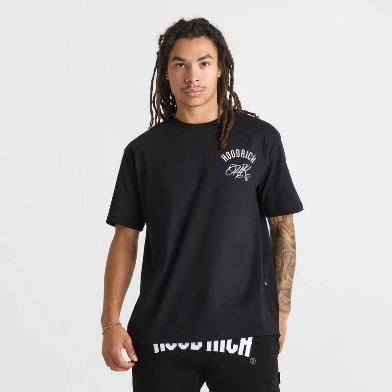 商品Hoodrich|Men's Hoodrich OG Heat Script T-Shirt,价格¥91,第3张图片详细描述