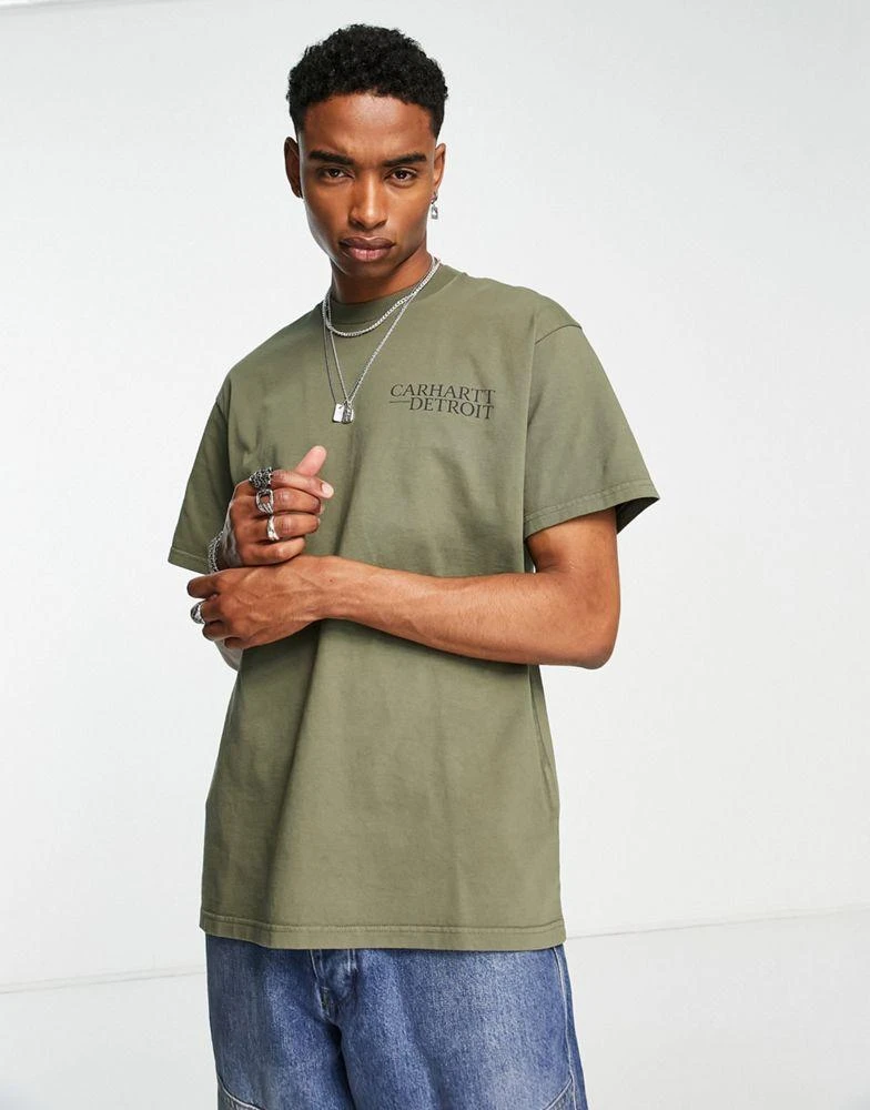 商品Carhartt WIP|Carhartt WIP undisputed t-shirt in green,价格¥379,第3张图片详细描述