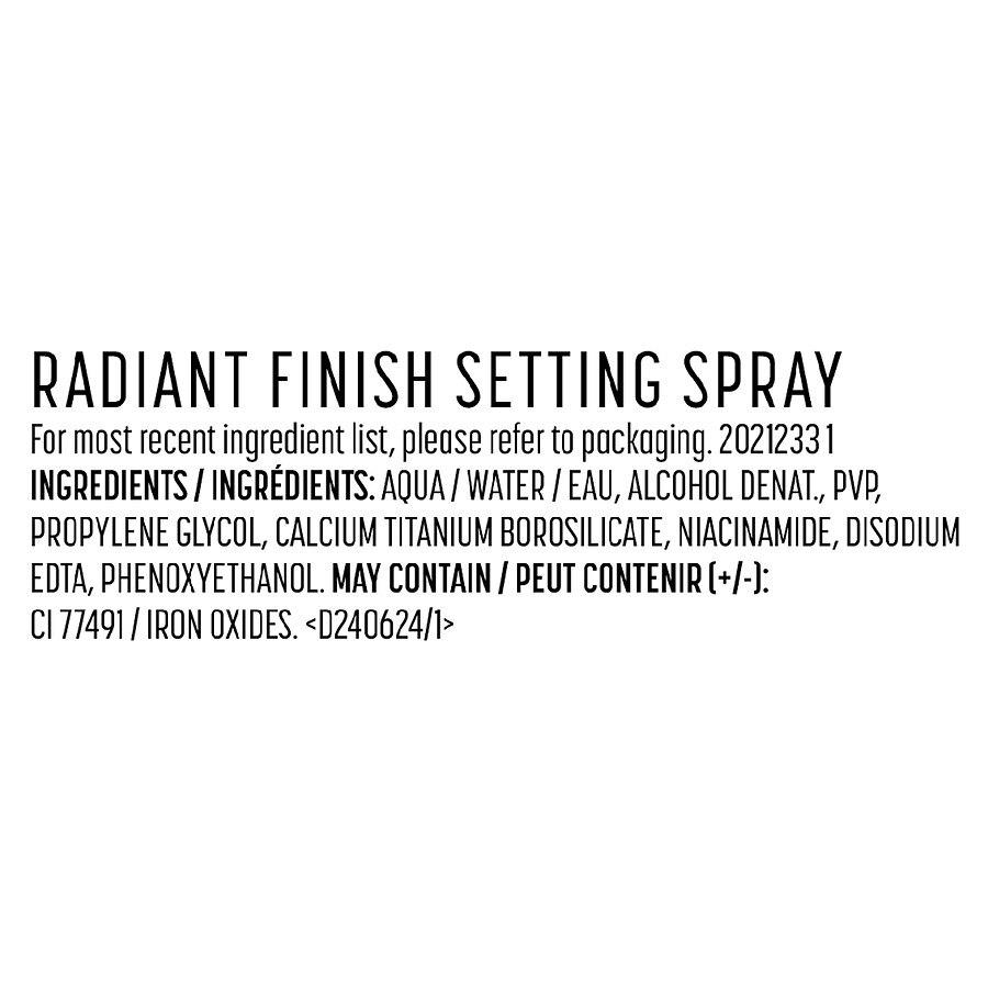 Radiant Finish Long Lasting Makeup Setting Spray商品第3张图片规格展示