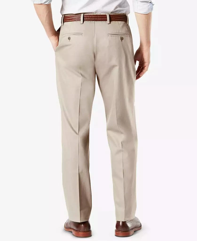 商品Dockers|Men's Signature Lux Cotton Classic Fit Creased Stretch Khaki Pants,价格¥236,第3张图片详细描述