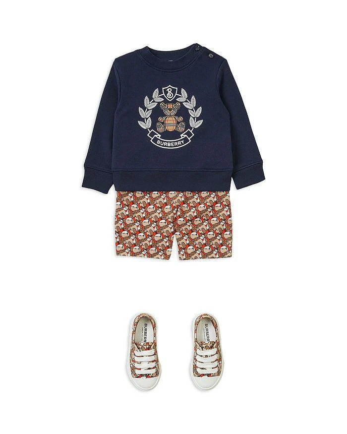 商品Burberry|Girls' Thomas Bear Print Cotton Sweatshirt - Baby,价格¥2260,第4张图片详细描述