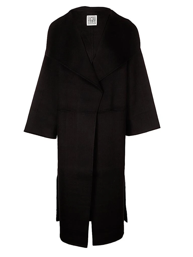 商品Totême|Totême Side-Slit Draped Coat,价格¥27411,第1张图片