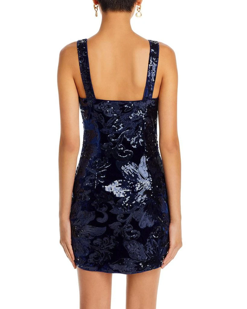 Velvet & Sequin Scroll Mini Dress - 100% Exclusive 商品