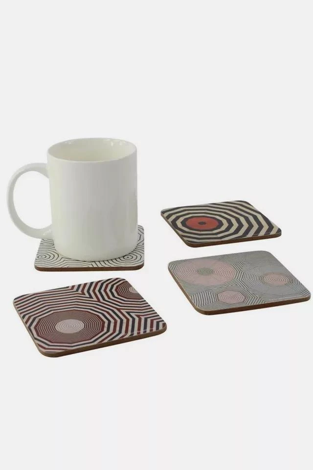 商品THIRD DRAWER DOWN|Third Drawer Down Corkboard Coaster Set x Louise Bourgeois,价格¥225,第2张图片详细描述