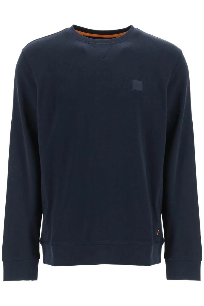 商品Hugo Boss|PATCH LOGO SWEATSHIRT,价格¥677,第1张图片