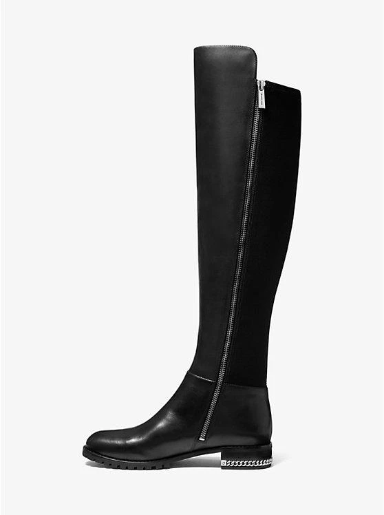 商品Michael Kors|Sabrina Stretch Leather Boot,价格¥1040,第3张图片详细描述