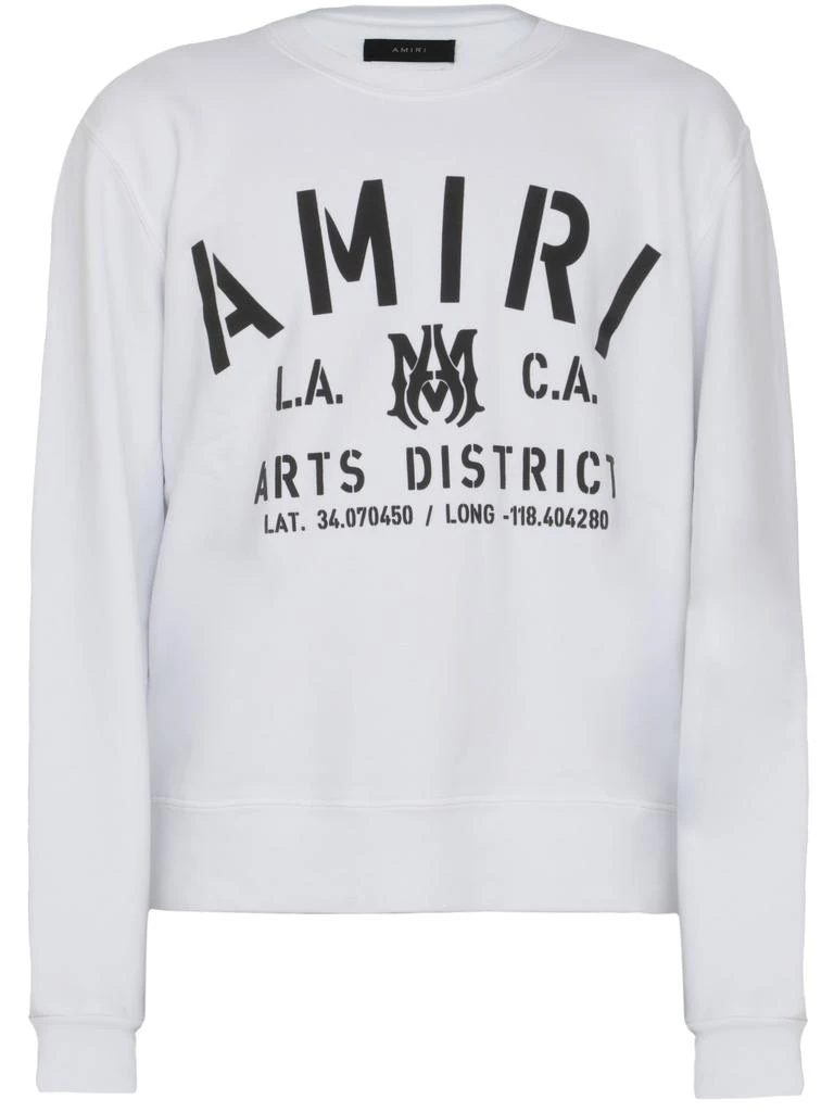 商品AMIRI|White sweatshirt with logo,价格¥3720,第1张图片