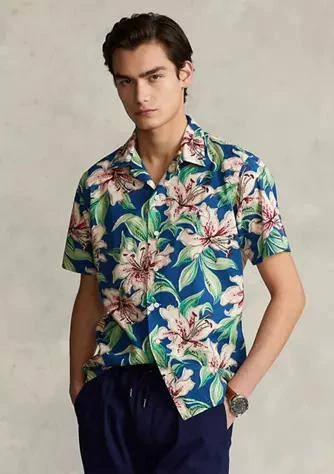 商品Ralph Lauren|Classic Fit Floral-Print Camp Shirt,价格¥281,第1张图片