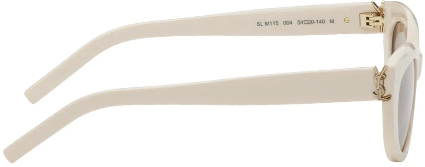 商品Yves Saint Laurent|Off-White SL M115 Sunglasses,价格¥3498,第2张图片详细描述