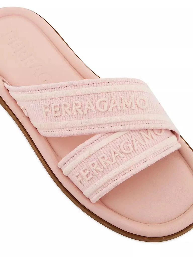 商品Salvatore Ferragamo|Laurene Logo Sandals,价格¥5146,第4张图片详细描述