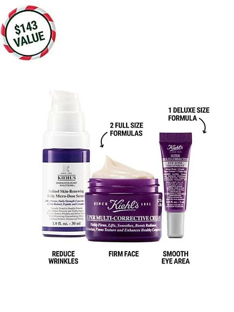 商品Kiehl's|Ultimate Anti-Aging Essentials 3-Piece Skin Care Set,价格¥612,第3张图片详细描述