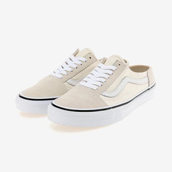 【韩国直邮|包邮包税】万斯OLD SKOOL MULE  运动鞋 无带 半拖  VN0A3MUSFRL CLASSIC WHITE/TRUE WHITE 商品
