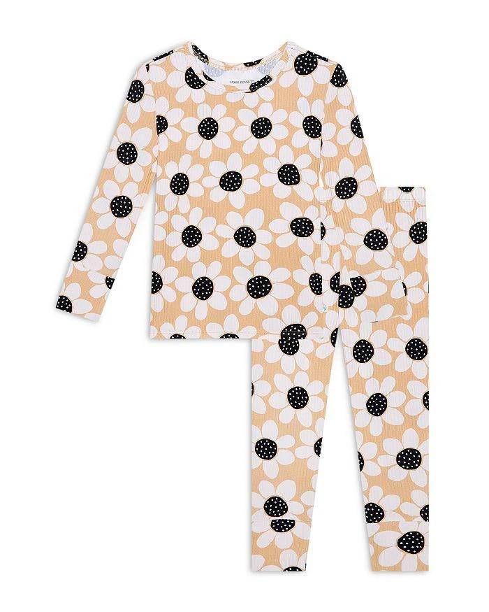商品Posh Peanut|Girls' Reagan Long Sleeve Ribbed Pajama Set - Baby ,价格¥210,第1张图片