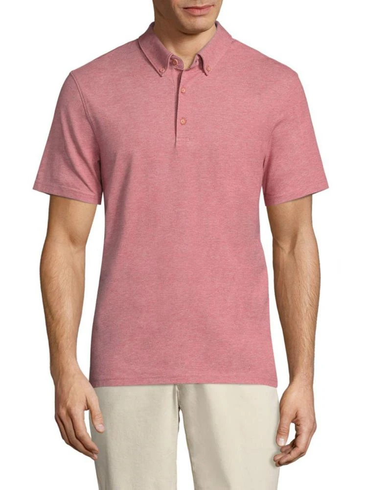 商品AG Green Label|Berrian Heathered Polo,价格¥807,第1张图片