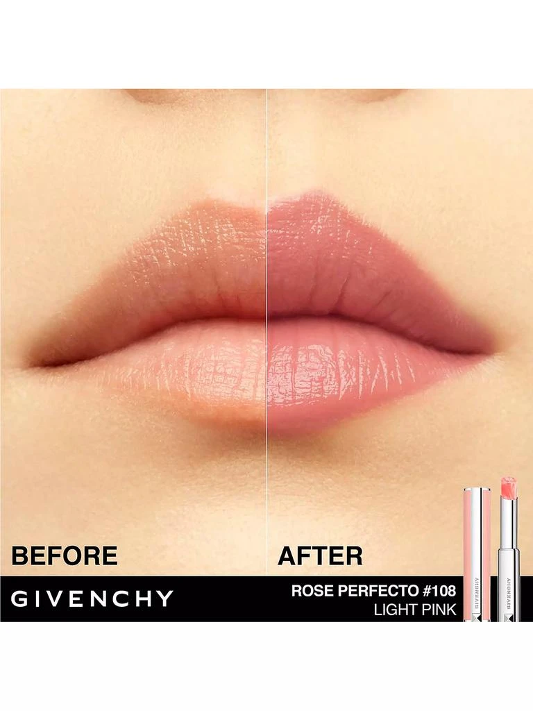 商品Givenchy|Rose Perfecto Plumping Lip Balm 24H Hydration,价格¥293,第4张图片详细描述