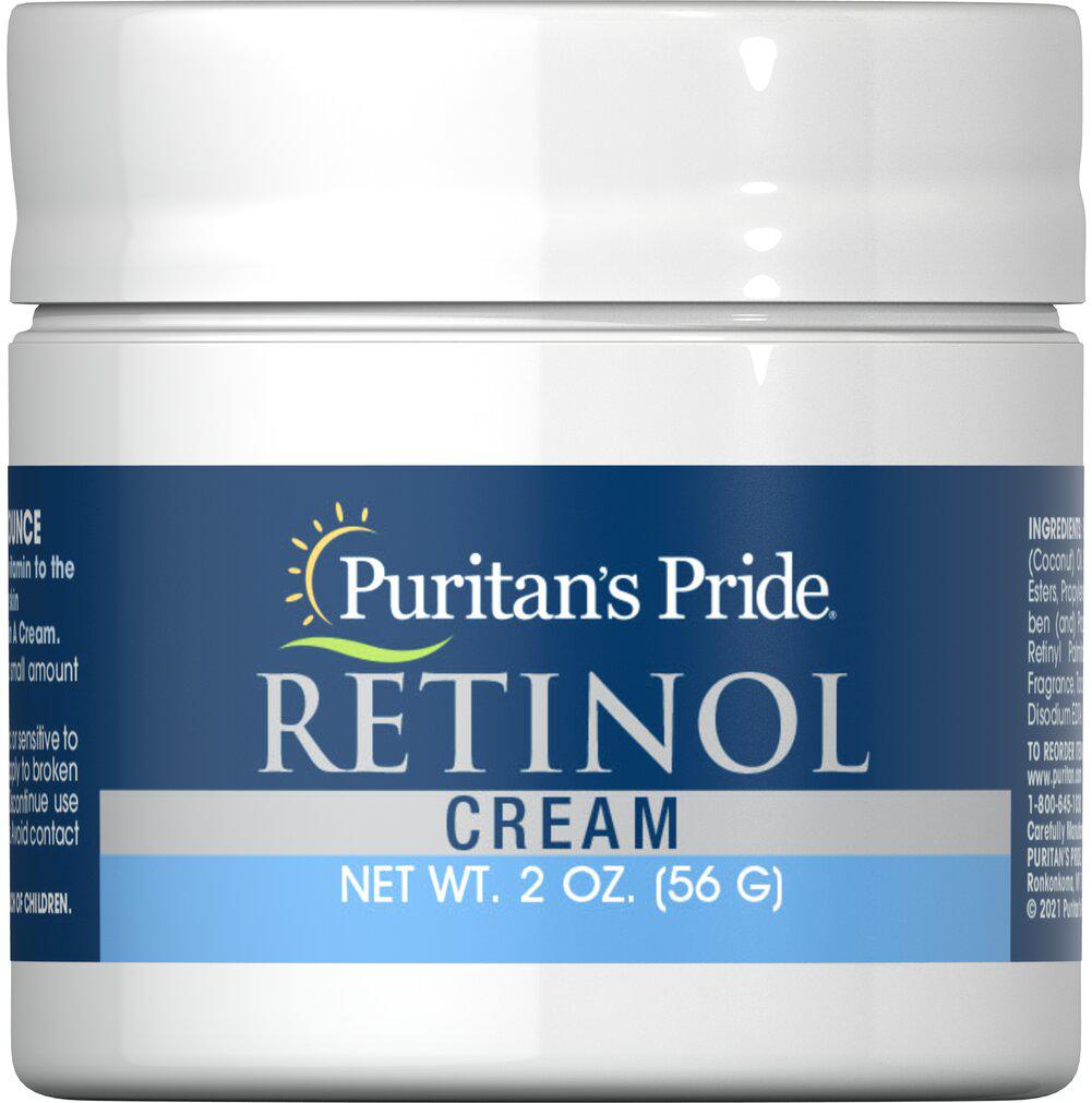 Retinol Cream, Vitamin A 100,000 IU per oz商品第1张图片规格展示
