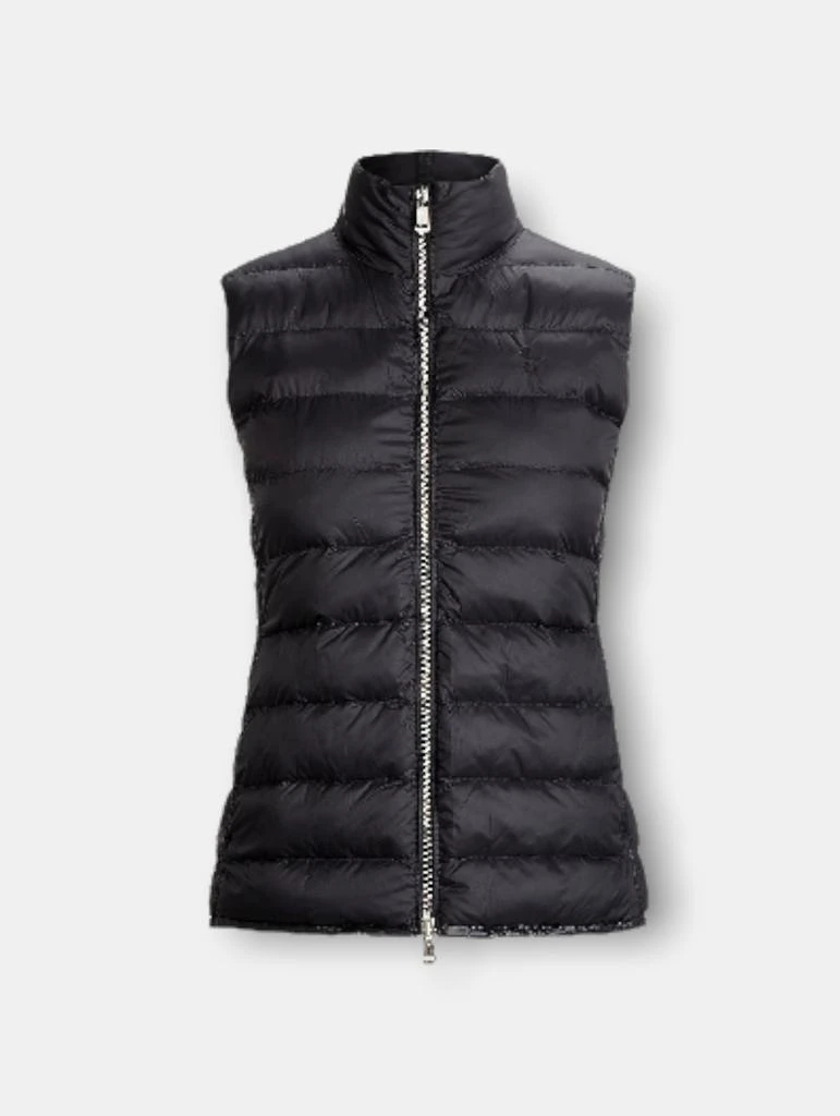 商品Ralph Lauren|Gilet trapuntato ripiegabile POLO RALPH LAUREN DONNA 211865116 001,价格¥2523,第1张图片