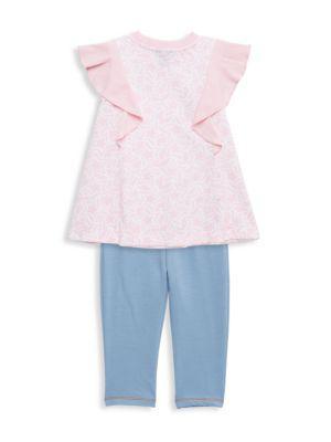 商品Tommy Hilfiger|Little Girl’s 2-Piece Star Tunic & Leggings Set,价格¥151,第4张图片详细描述