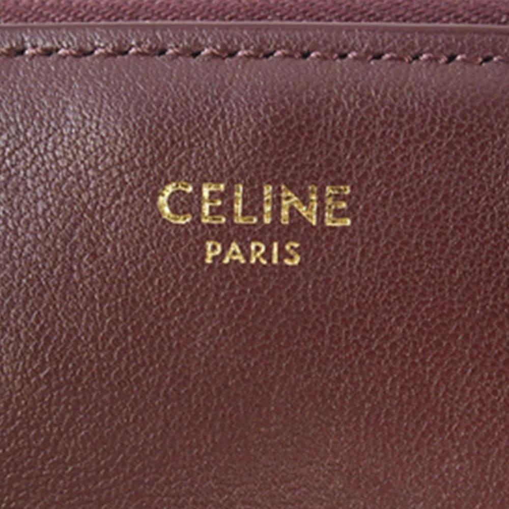 Celine Red Large Trio Leather Crossbody Bag 商品