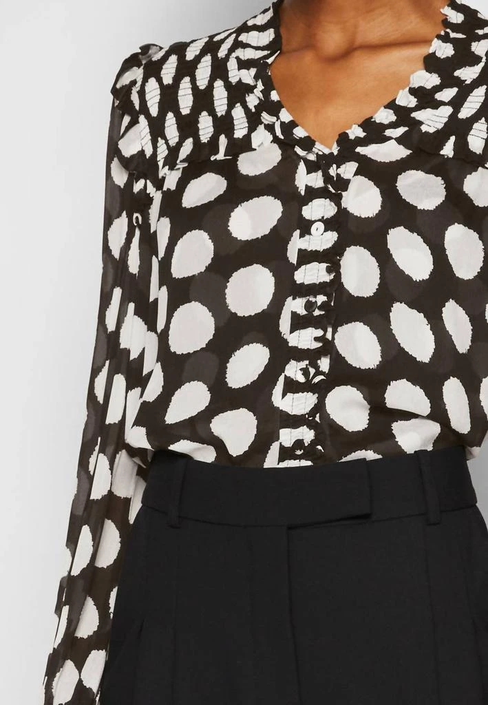 商品Diane von Furstenberg|Gian Carlo Top In Black Dot,价格¥1970,第4张图片详细描述