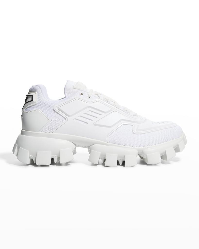 商品Prada|Men's Cloudbust Thunder Lug-Sole Trainer Sneakers,价格¥8559,第1张图片