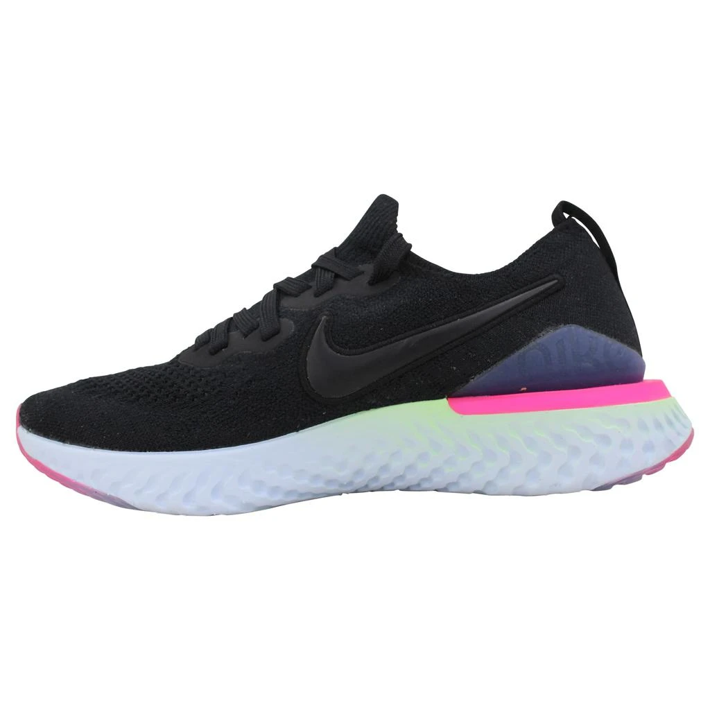 商品NIKE|Nike Epic React Flyknit 2 Black/Black-Sapphire  BQ8927-003 Women's,价格¥479,第2张图片详细描述