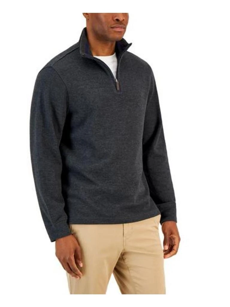 商品Club Room|Mens French Rib 1/4 Zip Pullover Sweater,价格¥141,第1张图片