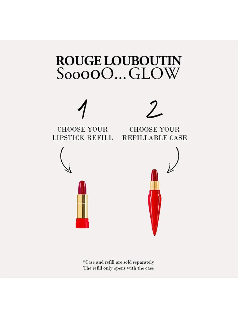 商品Christian Louboutin|Sooooo... Glow Lipstick Refill,价格¥335,第5张图片详细描述