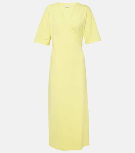 商品Max Mara|Pisano cotton-blend midi dress,价格¥1250,第1张图片