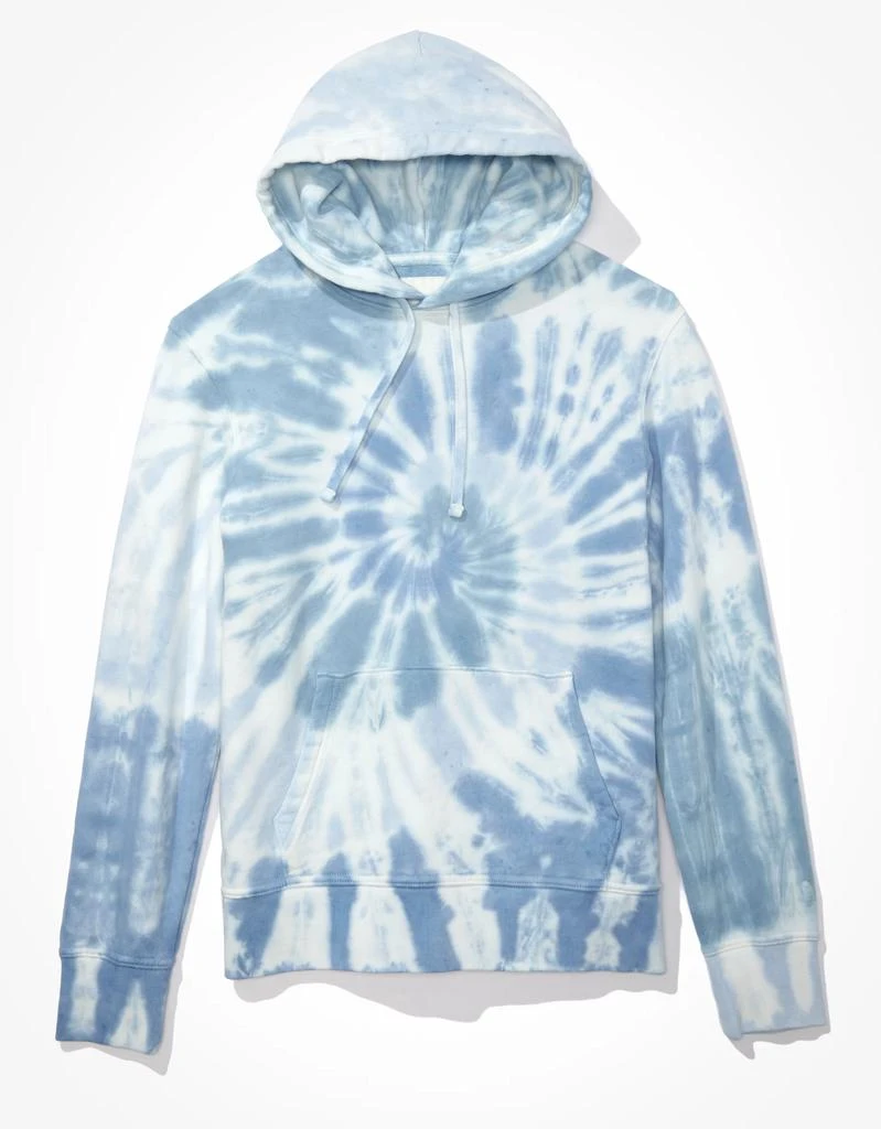 商品AE|AE Bonfire Fleece Tie-Dye Hoodie,价格¥137,第5张图片详细描述