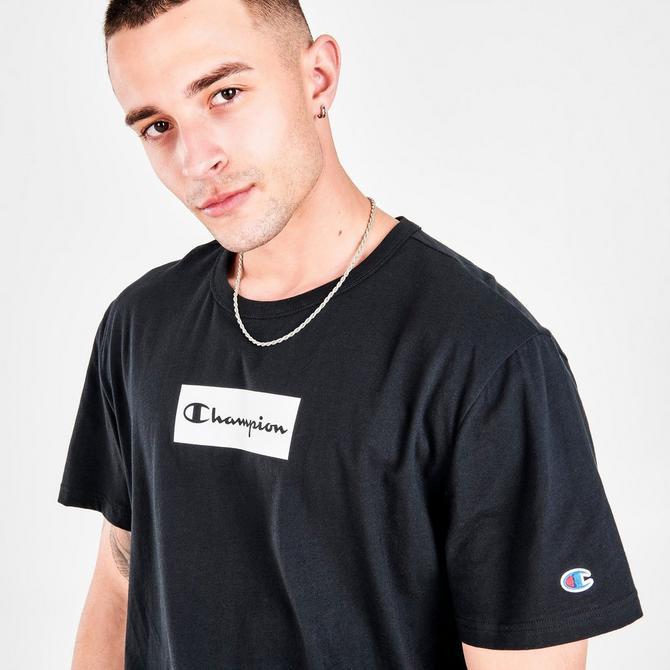 Men's Champion Box Logo Short-Sleeve T-Shirt商品第5张图片规格展示