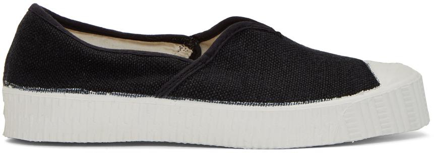 Black Special V Slip-On Sneakers商品第1张图片规格展示