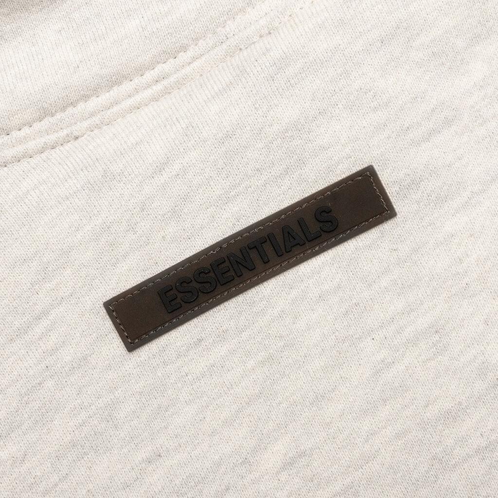 商品Essentials|Fear of God Essentials Pullover Mockneck - Light Heather Oatmeal,价格¥597,第6张图片详细描述