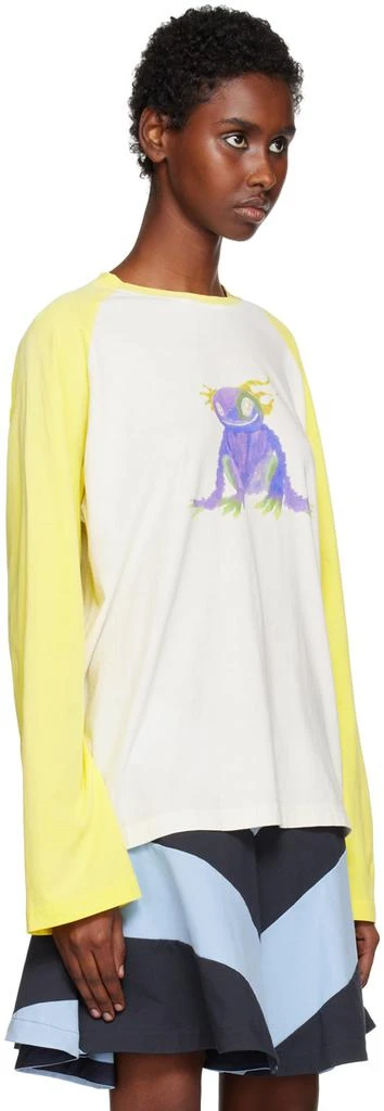 商品We11done|Yellow Monster Long Sleeve T-Shirt,价格¥758,第2张图片详细描述