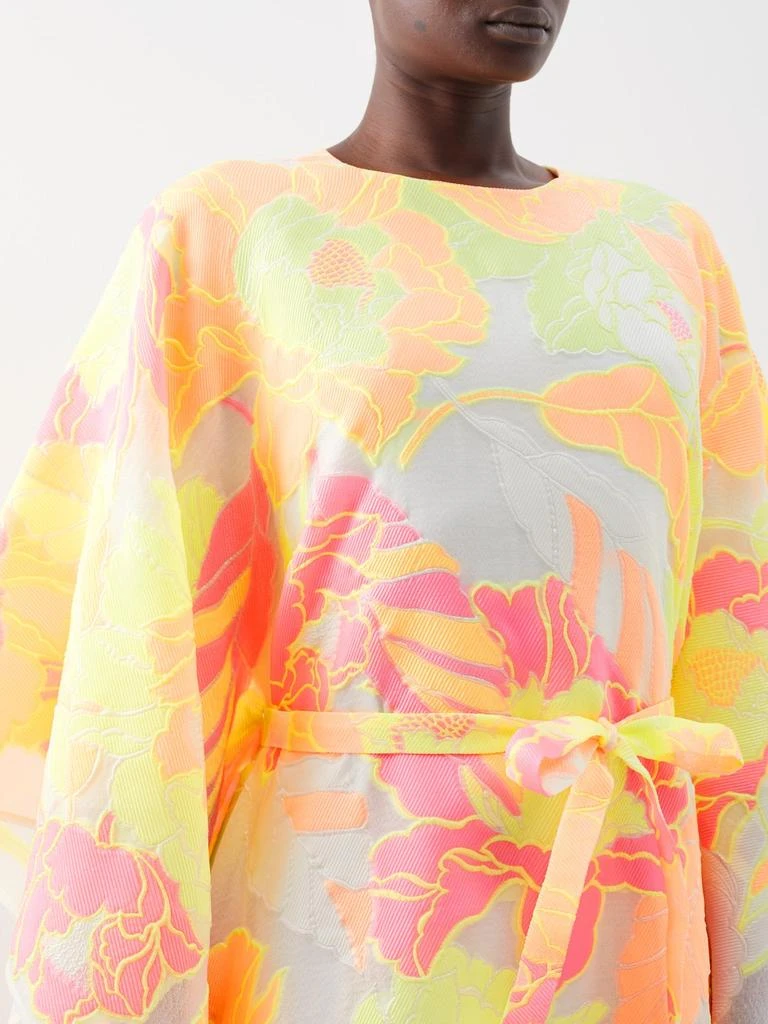 商品Taller Marmo|Flower Power devoré kaftan gown,价格¥4188,第4张图片详细描述