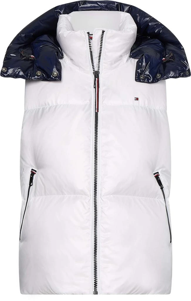 商品Tommy Hilfiger|Tommy Hilfiger Body Warmer White WW0WW32565 0K9,价格¥1520,第1张图片